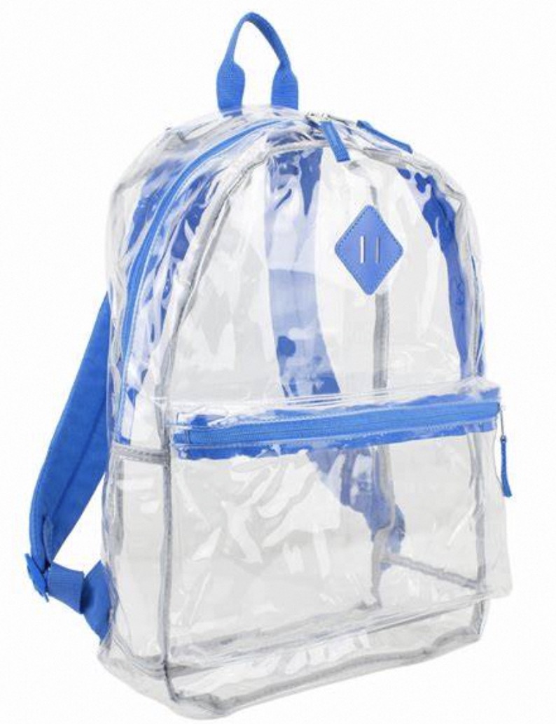 clear backpacks