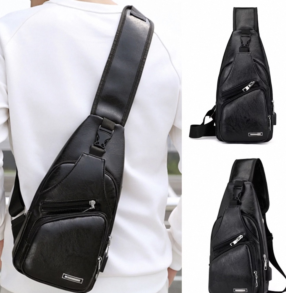 men sling bags