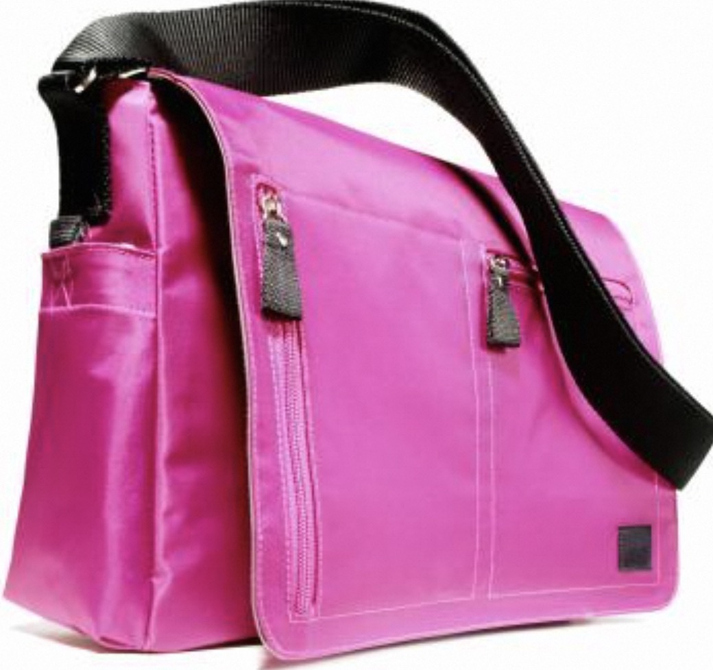 pink messenger bags for school