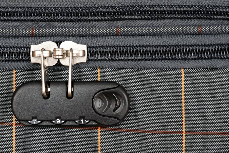 how to unlock a 3-digit combination lock suitcase