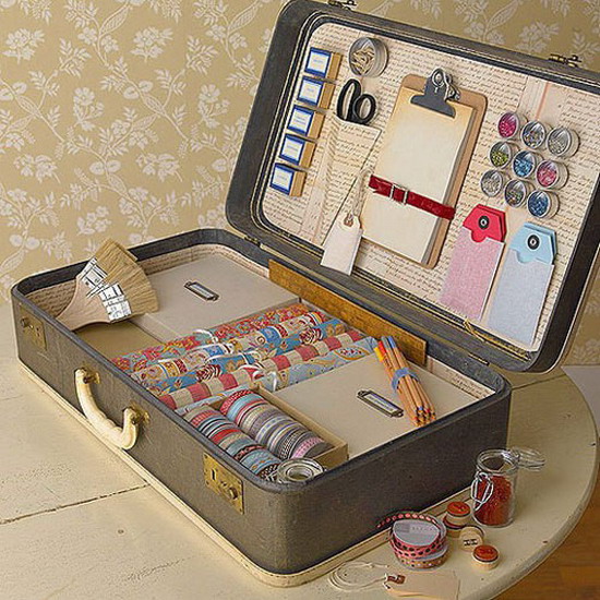 vintage old suitcase ideas