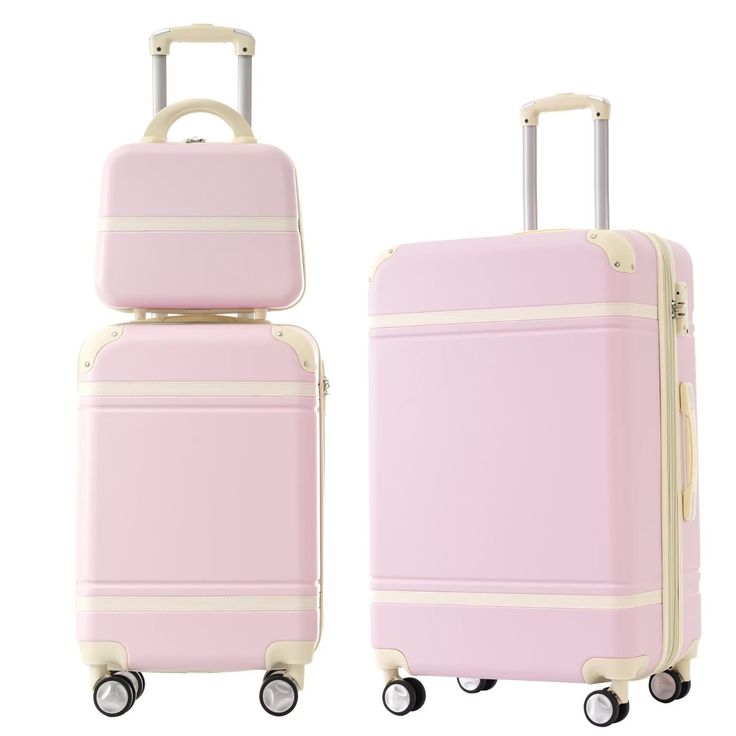 pink suitcase