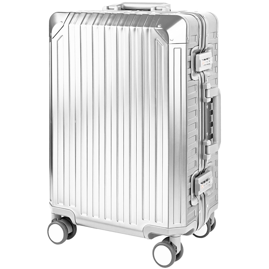 aluminum suitcase