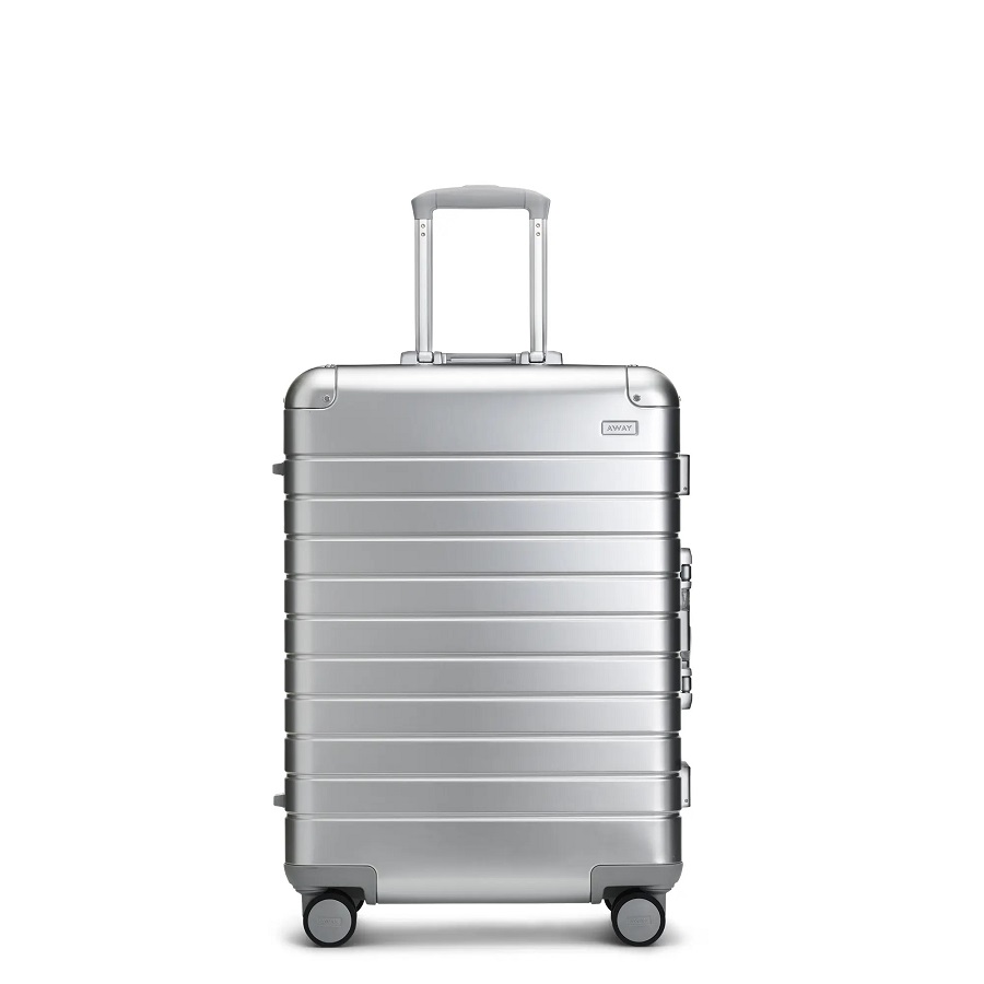 aluminum suitcase