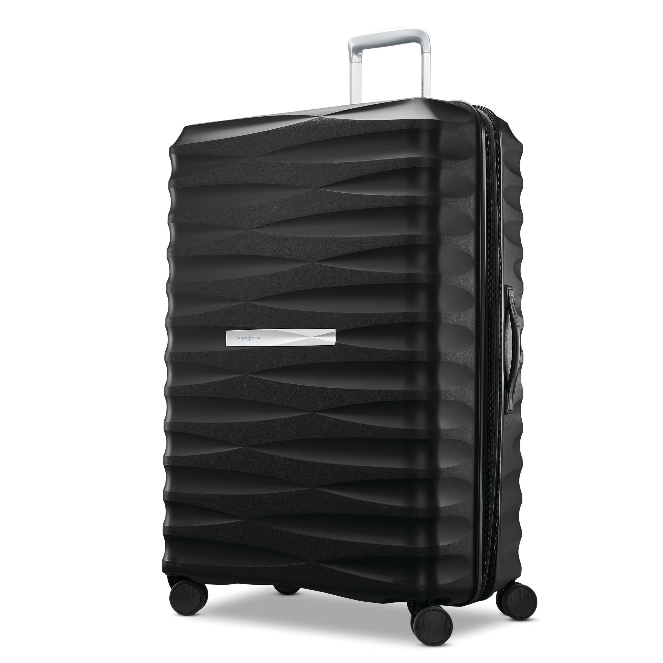 black suitcase